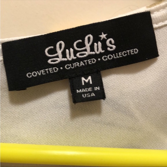 Lulus Grey and Yellow Floral Print Skater Dress Size Medium - Picture 2 of 8